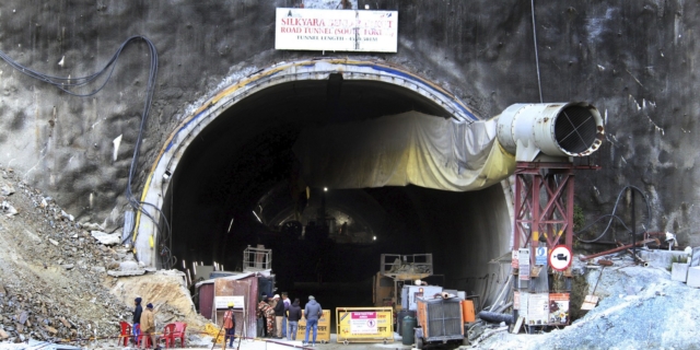India Tunnel Collapse