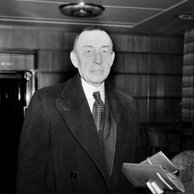 O Sergei Rachmaninoff στη Νέα Υόρκη το1938.