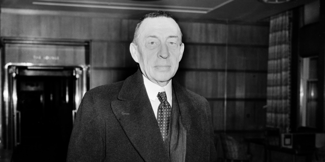 O Sergei Rachmaninoff στη Νέα Υόρκη το1938.