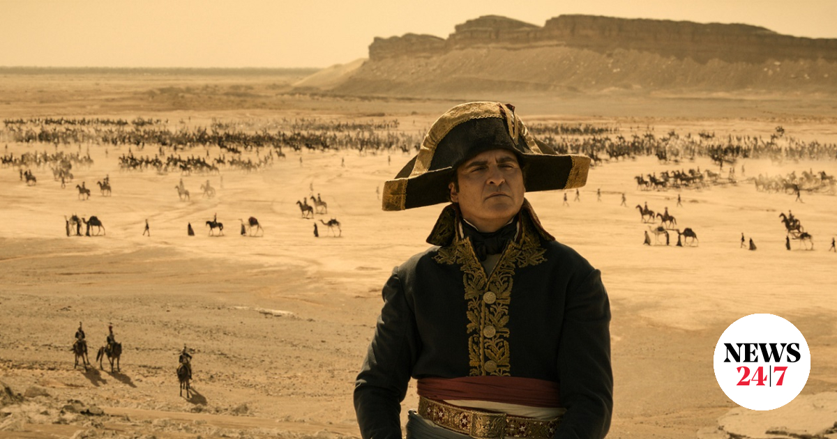 In Ridley Scott’s film Napoleon, Joaquin Phoenix is ​​a living cartoon character