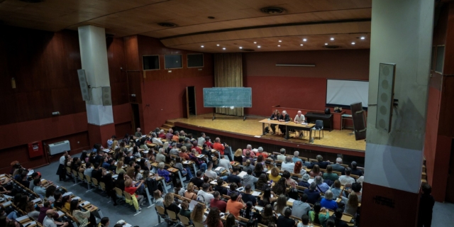 Στρογγυλή Τράπεζα από τη Σχολή Πολιτικών Επιστημών του Παντείου Πανεπιστημίου στο Ινστιτούτο Γκέτε