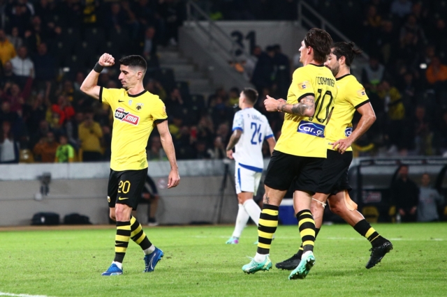 ΑΕΚ – Λαμία 3-0: Η Ένωση πήρε το τρίποντο με Γκαρσία και Αραούχο