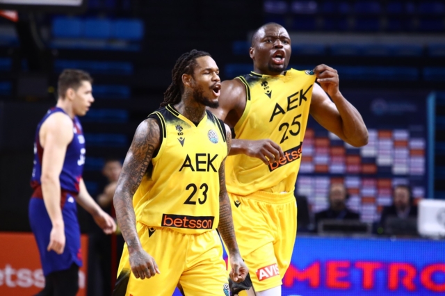 ΑΕΚ Betsson – Στσέτσιν 86-64: Επικράτησε εντός έδρας και έκανε το 4/4 στον όμιλο