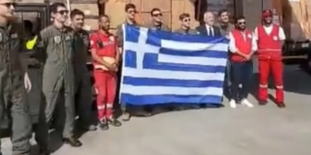 Ελληνική ανθρωπιστική βοήθεια στη Γάζα