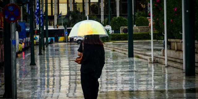 Βροχή στην Αθήνα