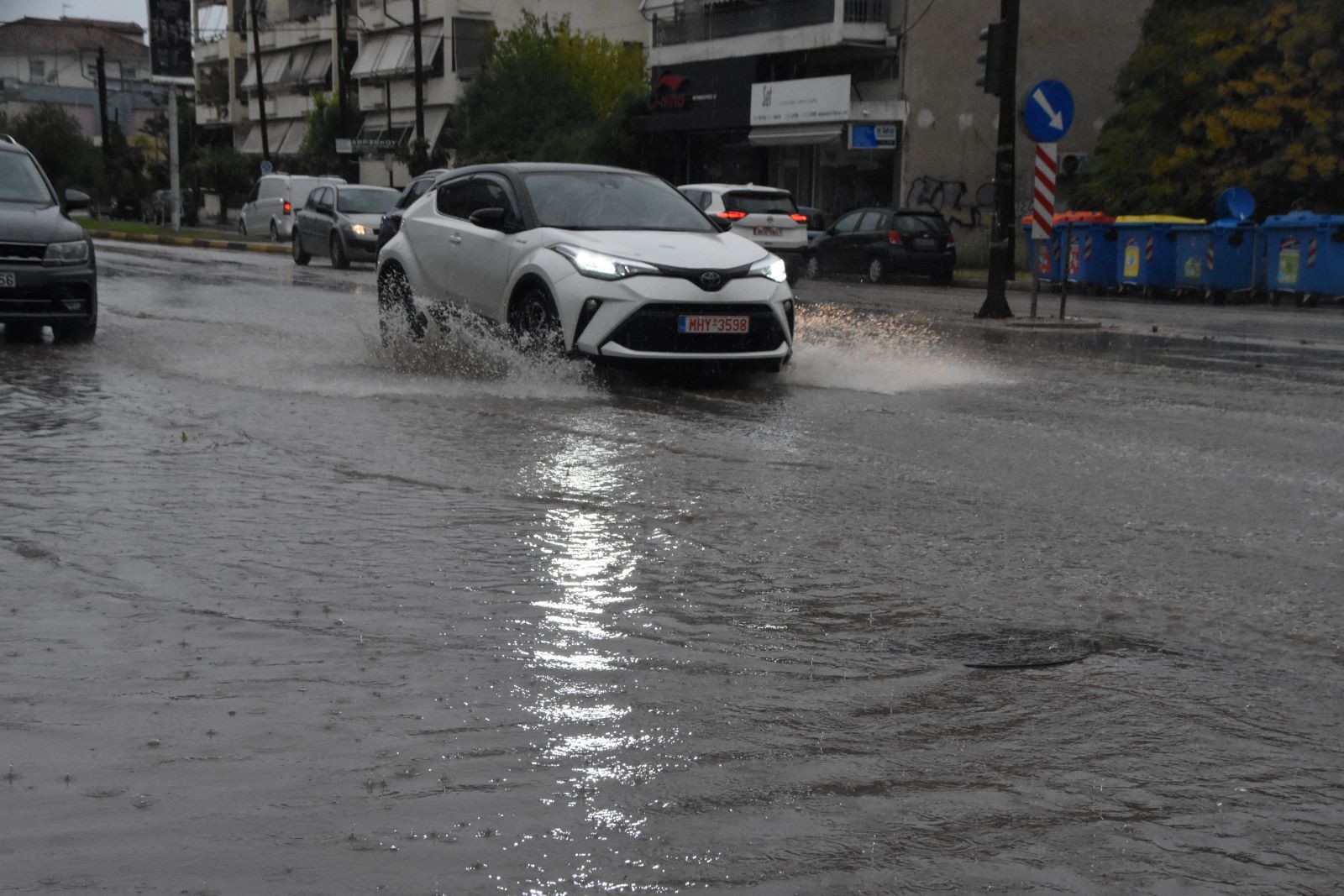 κακοκαιρία στην Αργολίδα