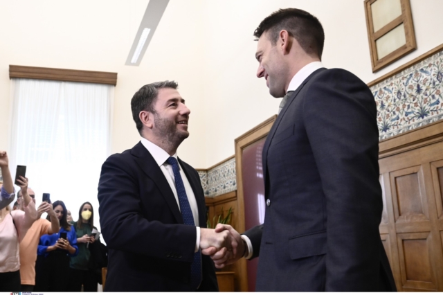 Στέφανος Κασσελάκης και Νίκος Ανδρουλάκης