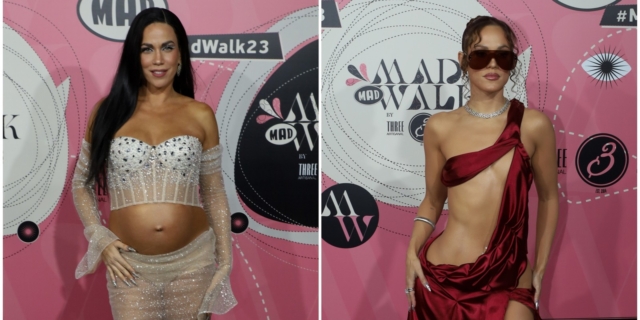 Κατερίνα Στικούδη και Λίλα Τριάντη στο Madwalk 2023