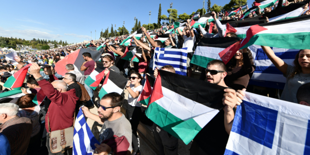 Καλλιμάρμαρο: Μήνυμα αλληλεγγύης στον Παλαιστινιακό λαό