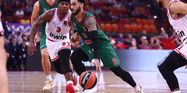 Ολυμπιακός – Μπασκόνια 74-75: Ο Κόντι Μίλερ-ΜακΙντάιρ τον έριξε στο καναβάτσο στα 0.7″