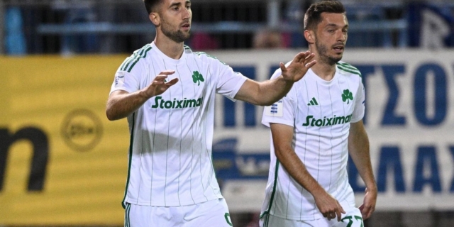 Λαμία – Παναθηναϊκός 1-2: Με λυτρωτή Σπόραρ έμεινε στην κορυφή της βαθμολογίας