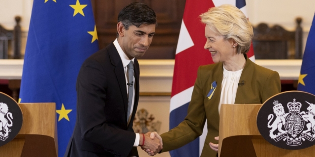 Rishi Sunak - Ursula von der Leyen