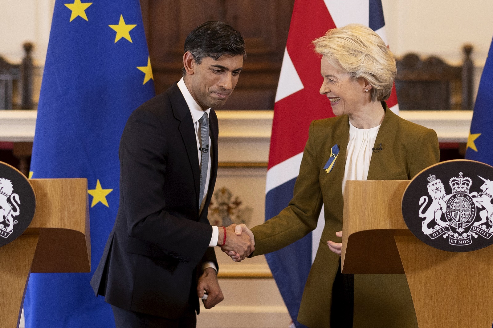 Rishi Sunak - Ursula von der Leyen