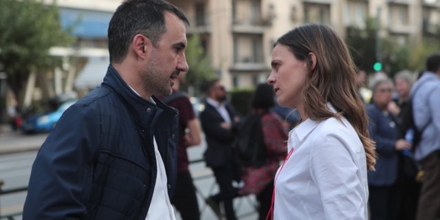 Έφη Αχτσιόγλου και Αλέξης Χαρίτσης