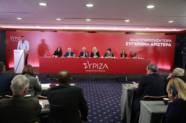 Κ.Ε. του ΣΥΡΙΖΑ: Στιγμιότυπα και οι παρουσίες