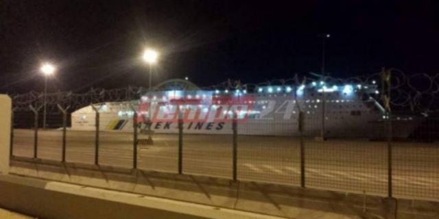 Σε δύο πλοία προσέκρουσε στο λιμάνι της Πάτρας το Hellenic Spirit κατά τη διαδικασία κατάπλου