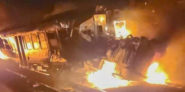 Σιδηροδρομικό δυστύχημα στην Καλαβρία