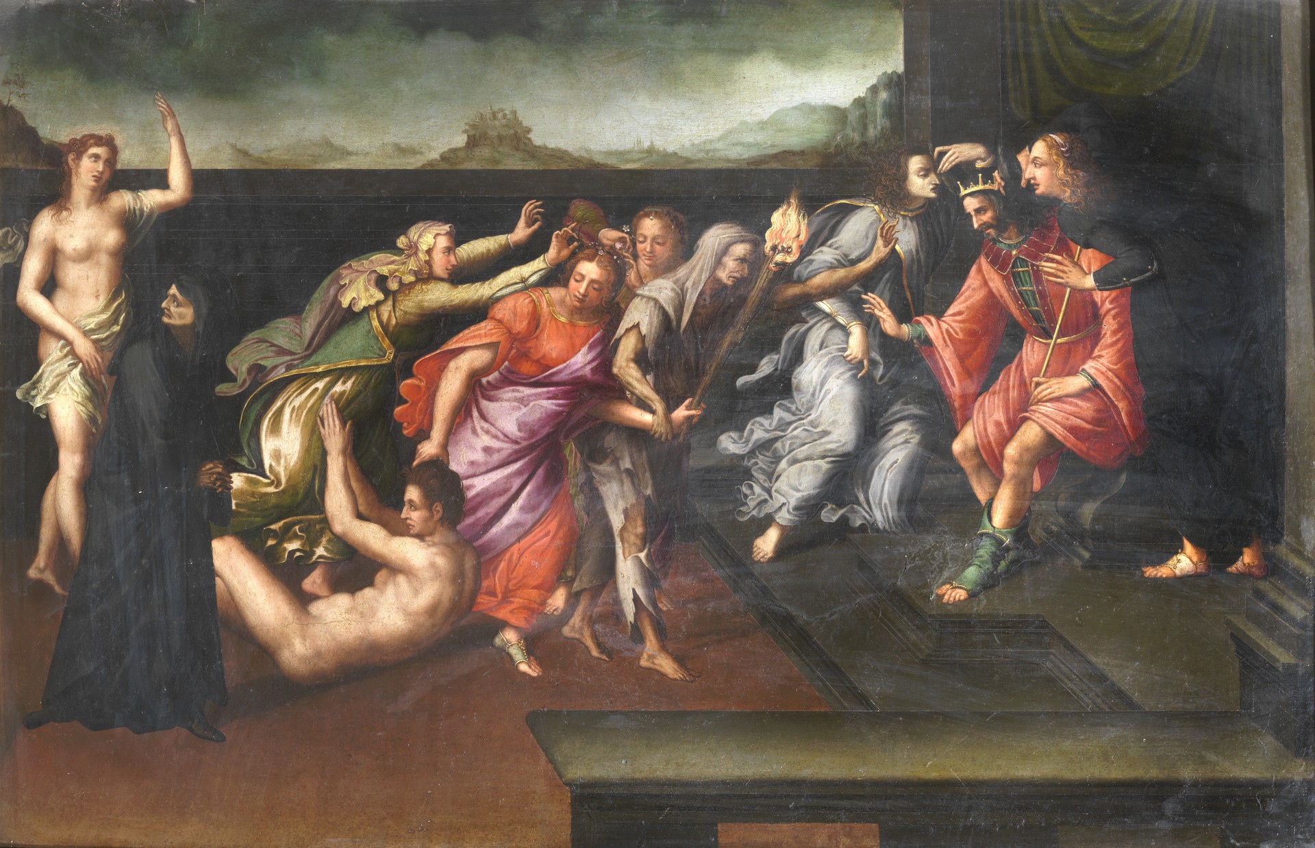 Η αλληγορία της συκοφαντίας, περ. 1530, Sandro Boticelli, Ρώμη, Galleria Colonna