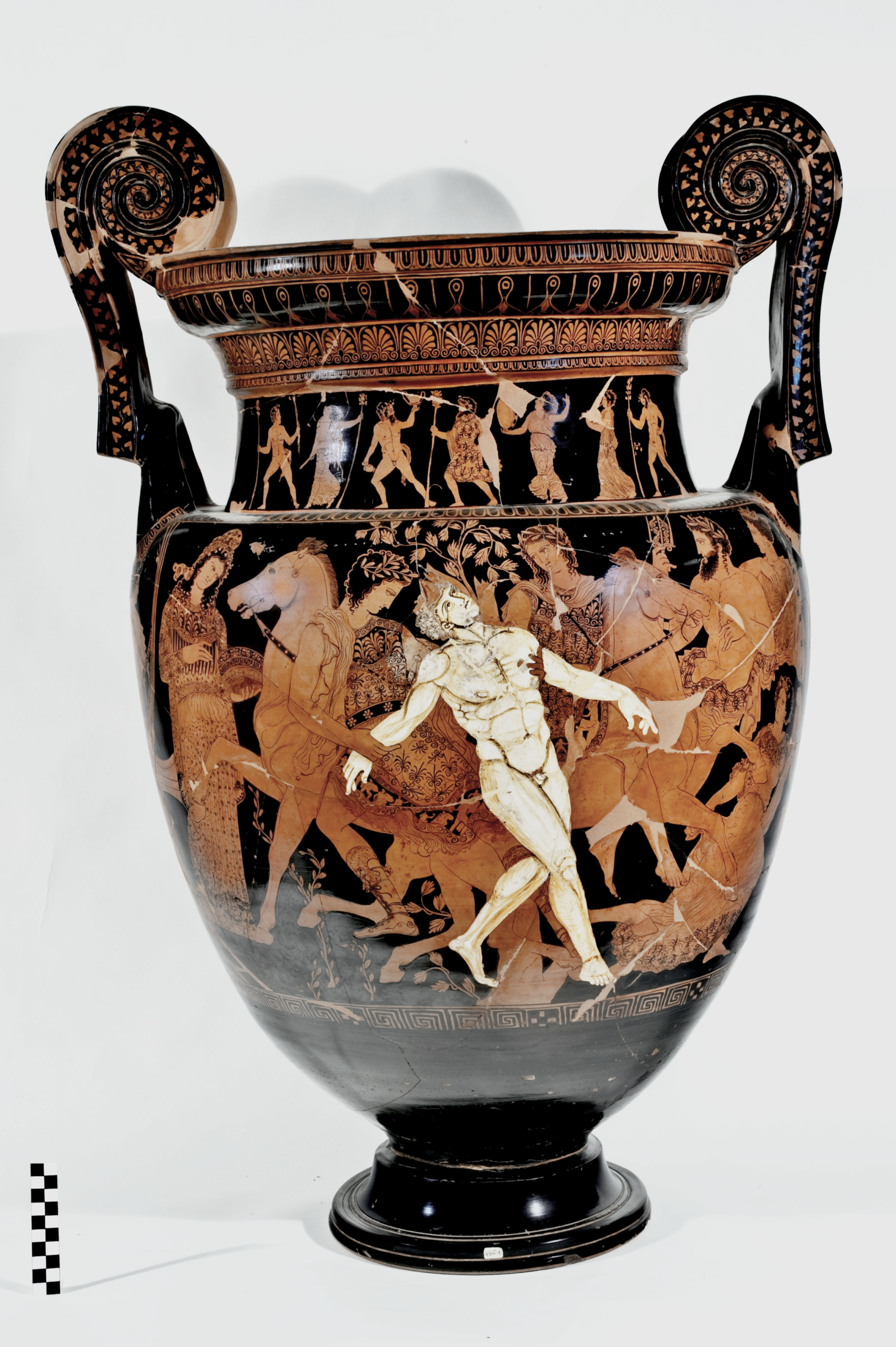 Κρατήρας του Τάλω. Προσωποποίηση της Κρήτης / Talos Krater. Personification of Crete, 420 – 400 BC, Museo Ruvo Jatta