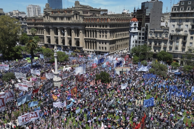 Διαδηλώσεις στην Αργεντινή