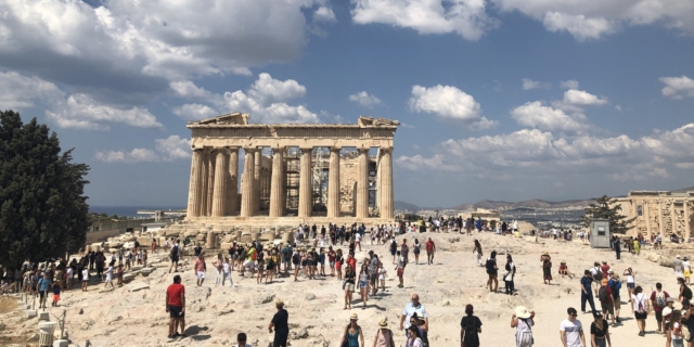 Τουριστική κίνηση στην Αθήνα