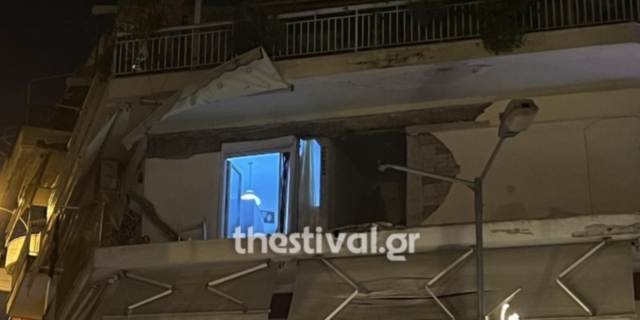 Θεσσαλονίκη: Ισχυρή έκρηξη σε διαμέρισμα στις Συκιές