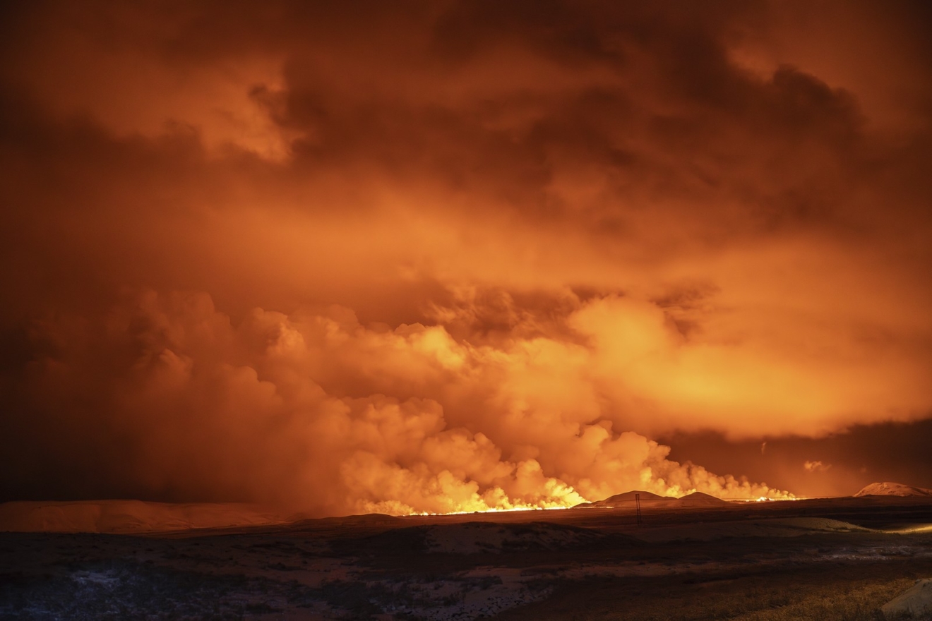 ΄Έκρηξη ηφαιστείου στην Ισλανδία