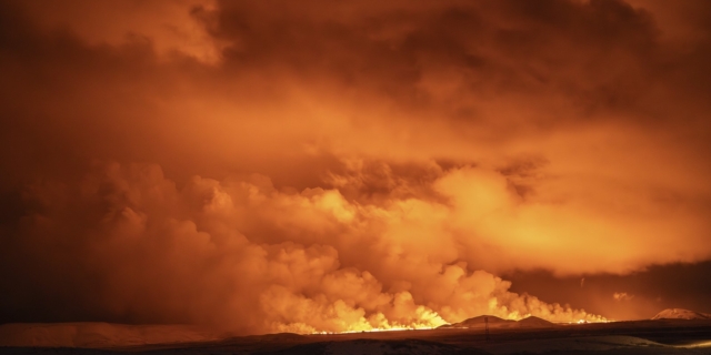 ΄Έκρηξη ηφαιστείου στην Ισλανδία