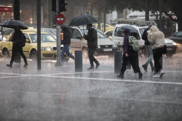 Ισχυρές βροχοπτώσεις