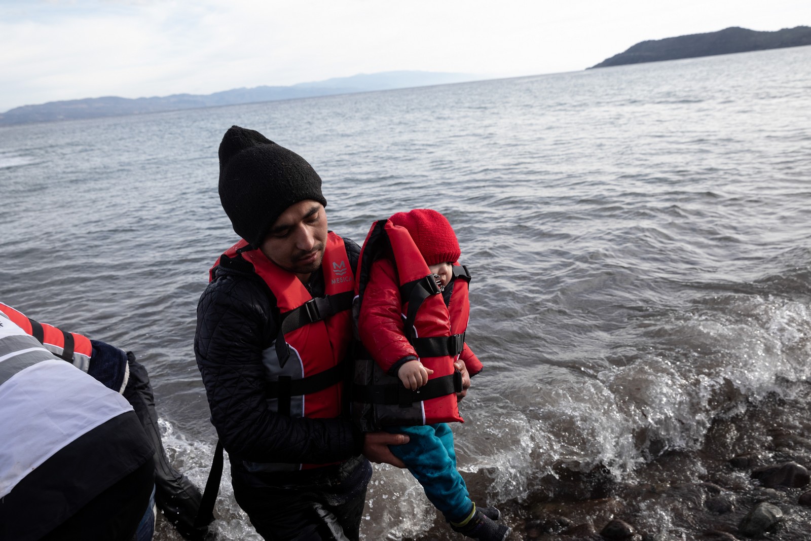 Πρόσφυγες και μετανάστες στη Λέσβο