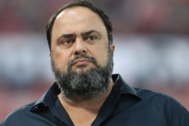 Ο ιδιοκτήτης της ΠΑΕ Ολυμπιακός Βαγγέλης Μαρινάκης