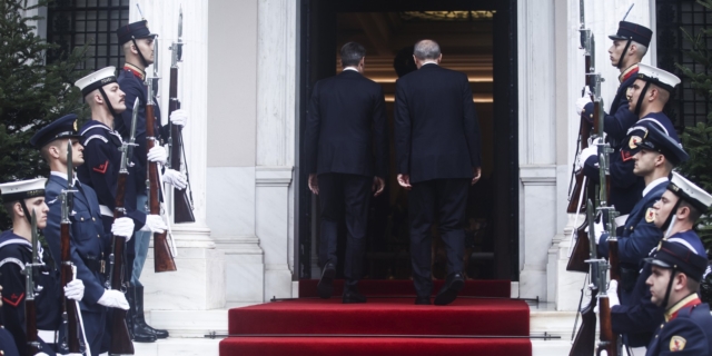 Κυριάκος Μητσοτάκης και Ρετζέπ Ταγίπ Ερντογάν
