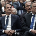 Ο Κυριάκος Μητσοτάκης και ο Αντώνης Σαμαράς