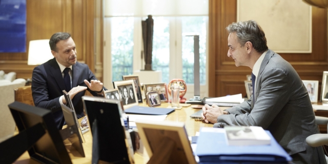 Κυριάκος Μητσοτάκης και Χάρης Δούκας
