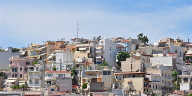 Σπίτια στο κέντρο της Αθήνας