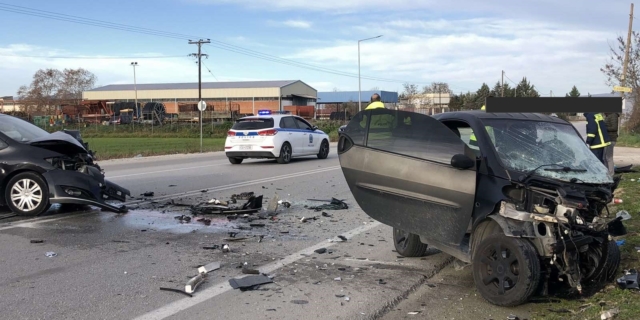 Τραγωδία στη Λάρισα: Νεκρός 22χρονος μετά από μετωπική σύγκρουση αυτοκινήτων