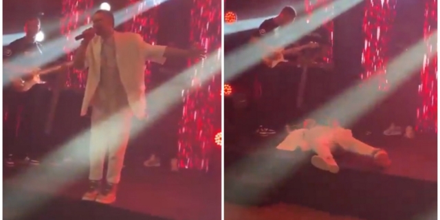 Η στιγμή που ο Βραζιλιάνος τραγουδιστής καταρρέει
