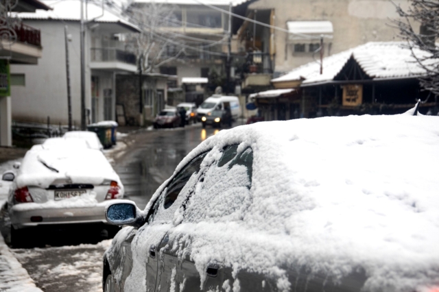 Στα λευκά βόρεια Ελλάδα και Θεσσαλία – “Παγώνει” όλη η χώρα, αναλυτική πρόγνωση