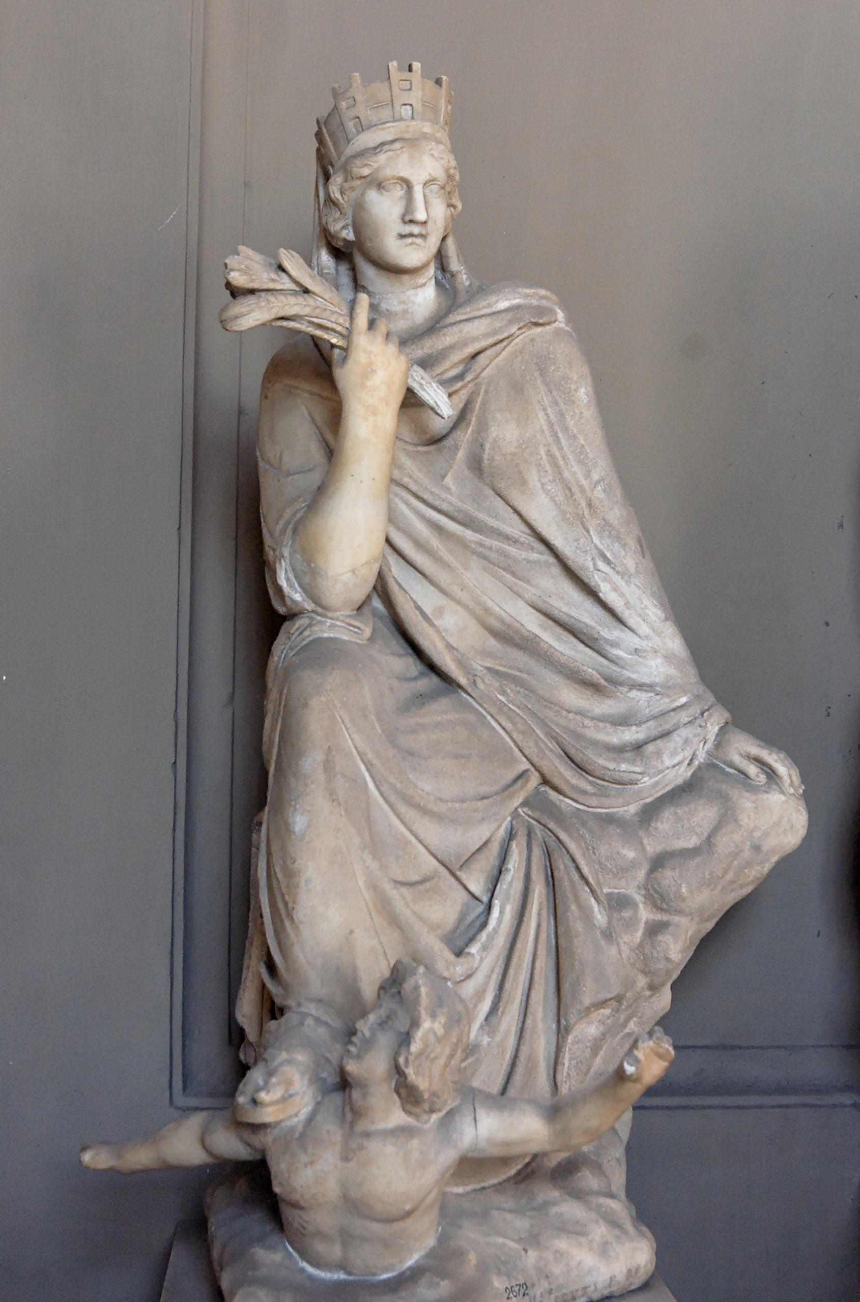 Η Τύχη της Αντιοχείας / The Tyche (Fortune) of Antioch, 300 BC, Musei Vaticani