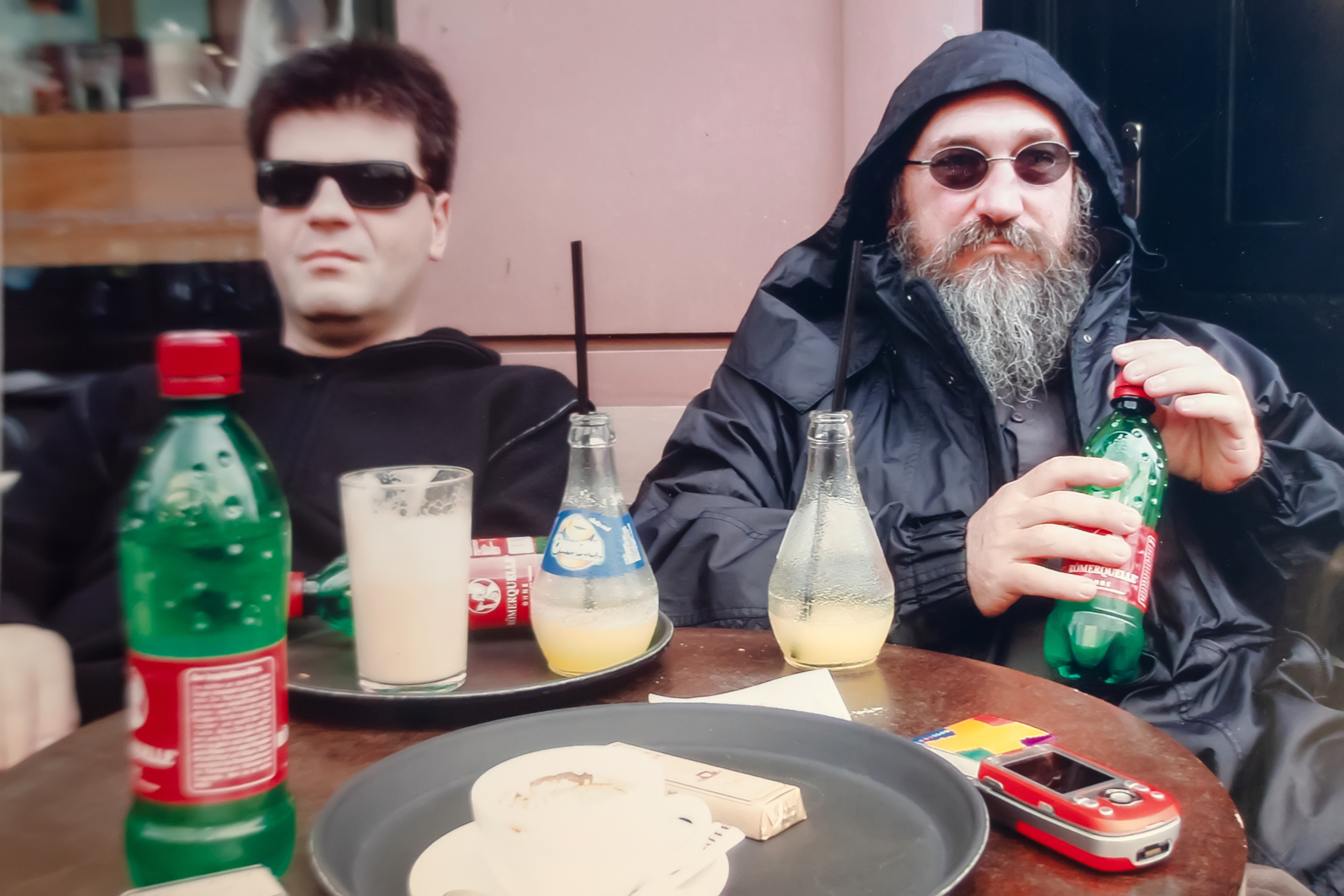 Φοίβος Δεληβοριάς και Τζίμης Πανούσης