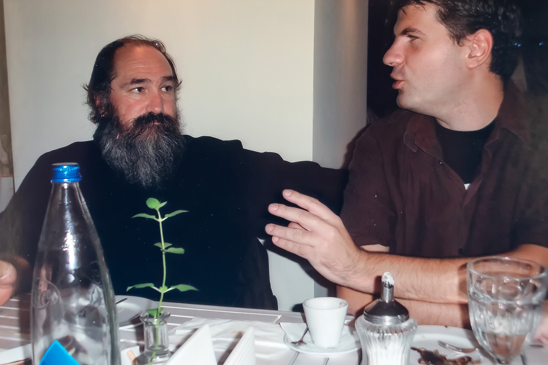 Φοίβος Δεληβοριάς και Τζίμης Πανούσης