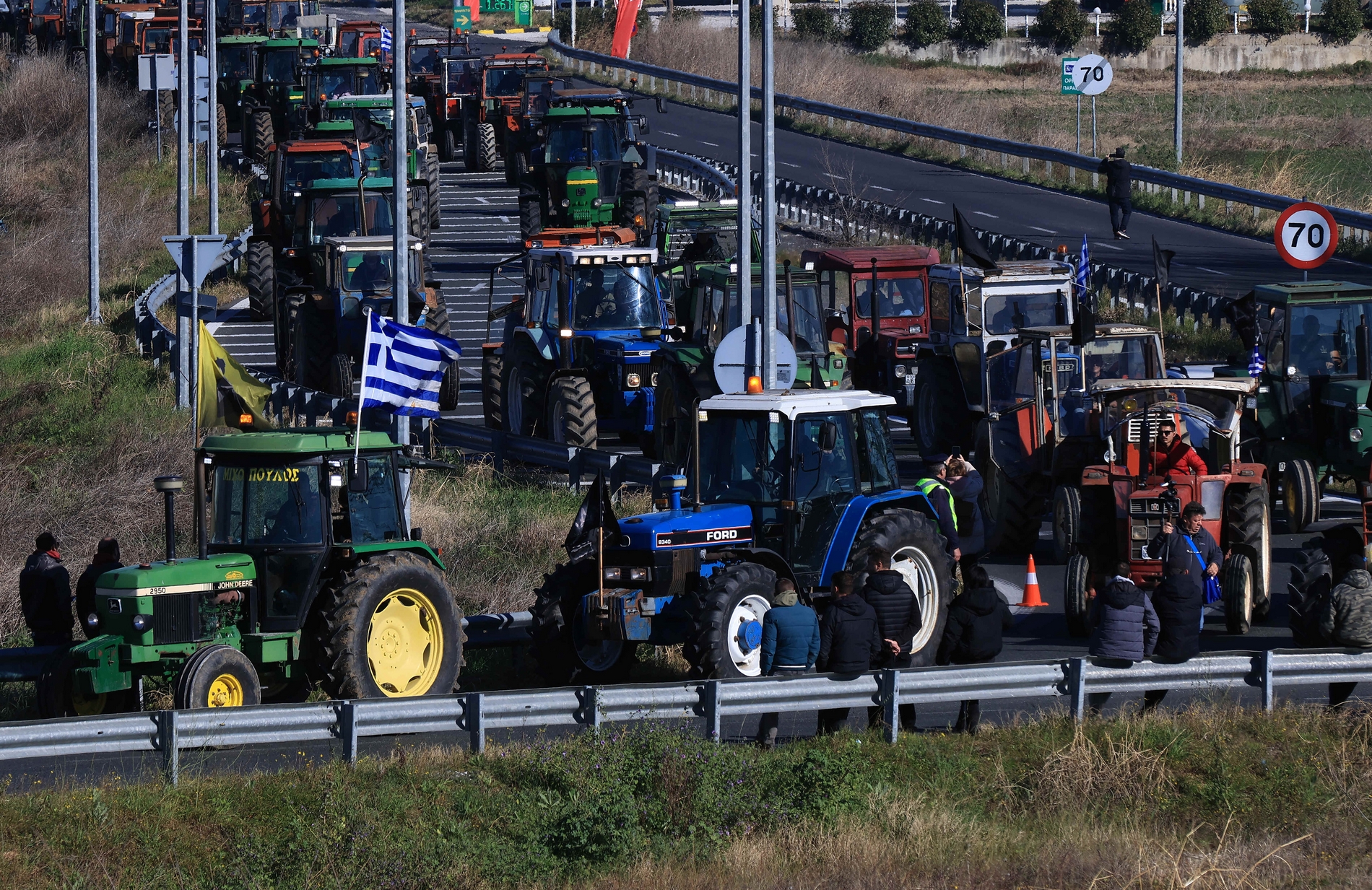 Κινητοποιήσεις αγροτών στη Θεσσαλία