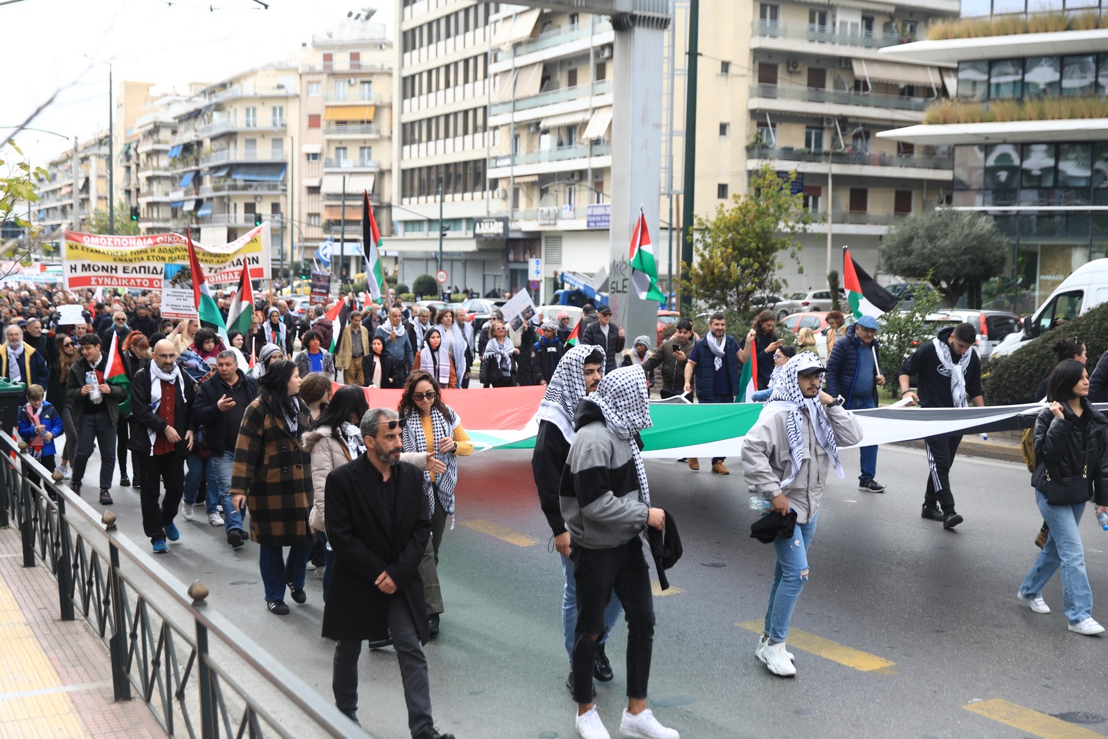Συλλαλητήριο αλληλεγγύης στον λαό της Παλαιστίνης