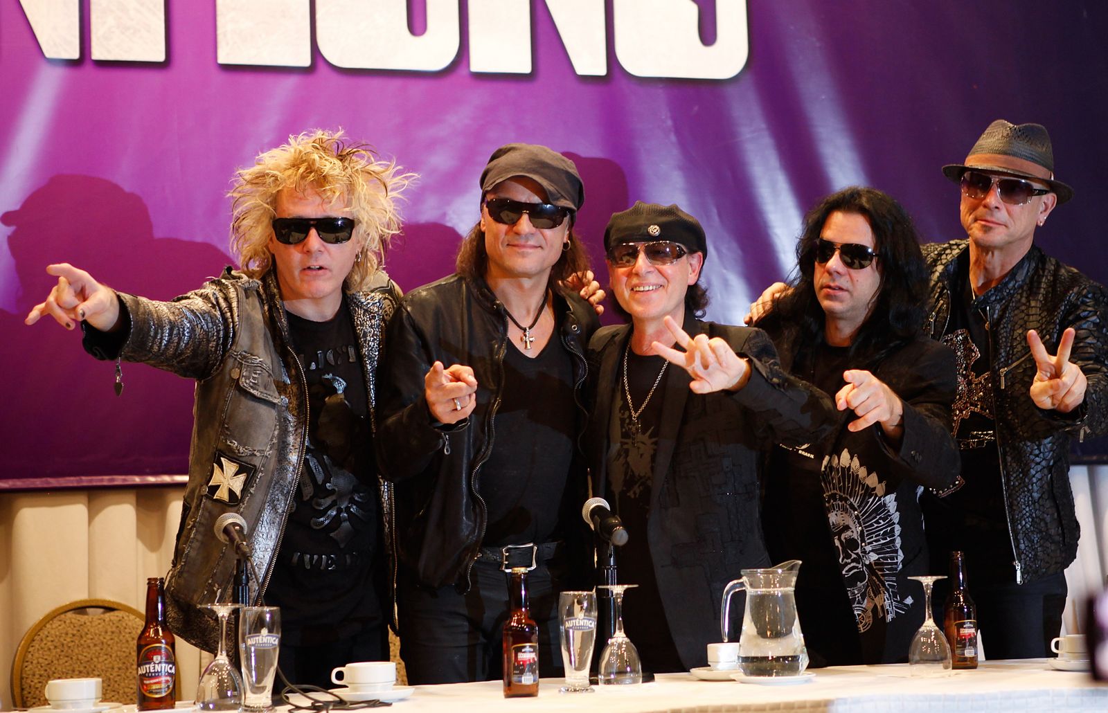 James Kottak, Matthias Jabs, Klaus Meine, Rudolf Schenker, Pawel Maciwoda