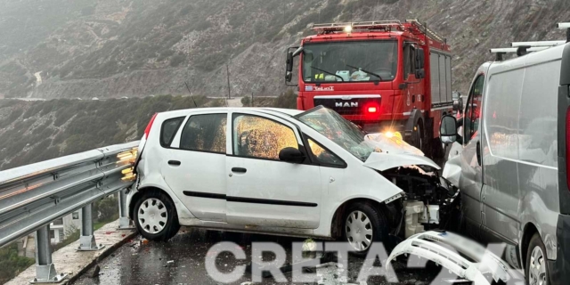 Τροχαίο στο Ηράκλειο