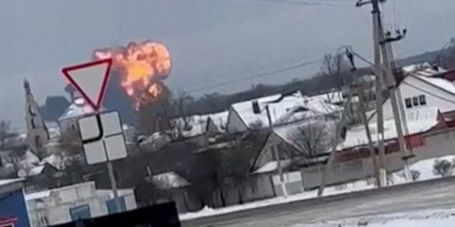 Το μεταγωγικό αεροσκάφος τύπου IL-76 που συνετρίβη