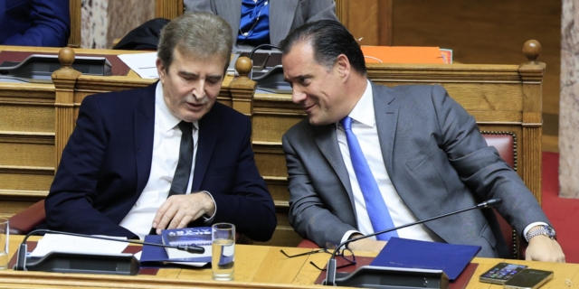 Μιχάλης Χρυσοχοϊδης και Άδωνις Γεωργιάδης