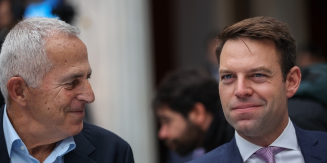 Στέφανος Κασσελάκης και Ευάγγελος Αποστολάκης