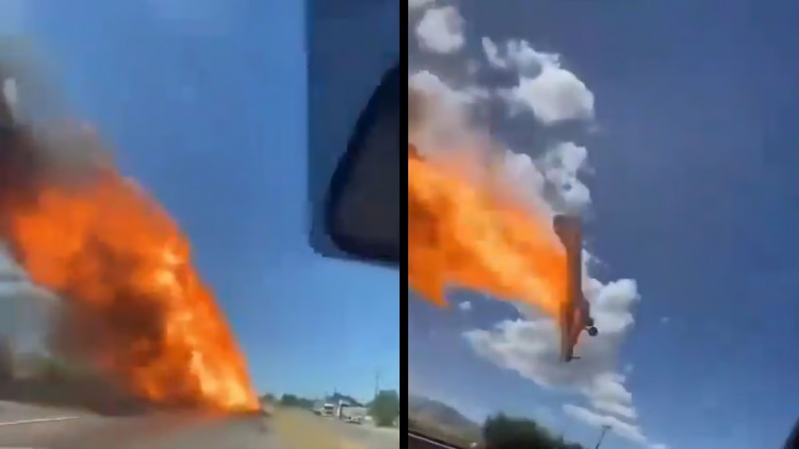 Βίντεο σοκ από τη Χιλή: Πυροσβεστικό αεροσκάφος συνετρίβη σε αυτοκινητόδρομο