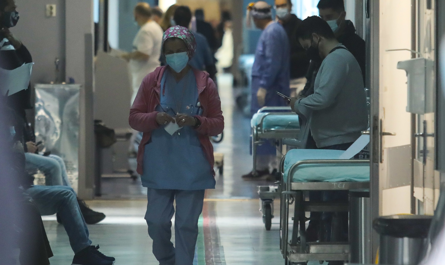 Η μονάδα Covid του Νοσοκομείου «Ερυθρός Σταυρός»